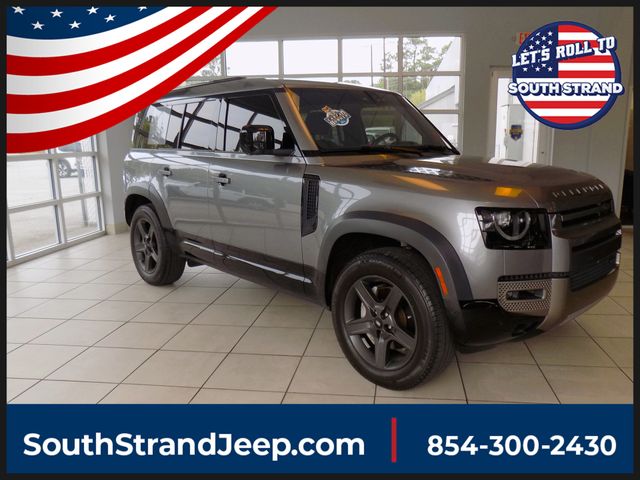 Eiger Gray Metallic 2022 Land Rover Defender 110 X-Dynamic SE AWD SUV / Crossover All-Wheel Drive 8-Speed Automatic