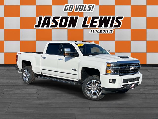 Summit White 2019 Chevrolet Silverado 2500HD High Country Crew Cab 4WD Pickup Truck Four-Wheel Drive 6-Speed Automatic