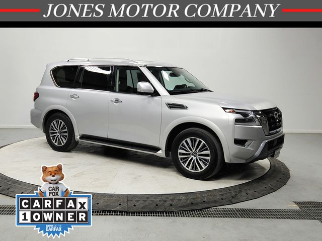 Brilliant Silver Metallic 2024 Nissan Armada SL 4WD SUV / Crossover Four-Wheel Drive 7-Speed Automatic