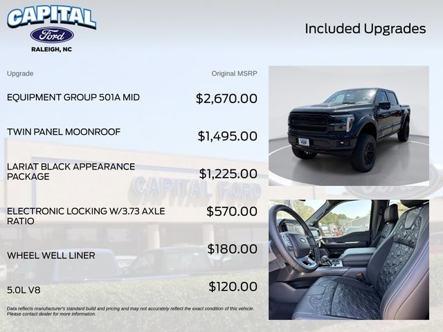 New 2026 Black Ford Lariat image 5