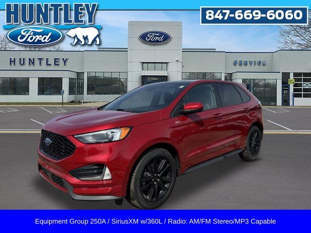 Red Metallic 2023 Ford Edge SUV / Crossover All-Wheel Drive 8-Speed Automatic