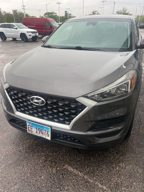 Gray (Magnetic Force Metallic) 2020 Hyundai Tucson SE FWD SUV / Crossover Front-Wheel Drive 6-Speed Automatic