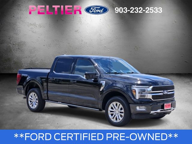 Black Metallic 2024 Ford F-150 Pickup Truck Four-Wheel Drive Automatic