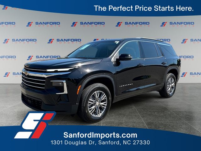 Mosaic Black Metallic 2025 Chevrolet Traverse LT FWD SUV / Crossover Front-Wheel Drive 8-Speed Automatic