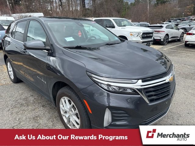 Iron Gray Metallic 2022 Chevrolet Equinox LT AWD with 1LT SUV / Crossover Four-Wheel Drive 6-Speed Automatic Overdrive