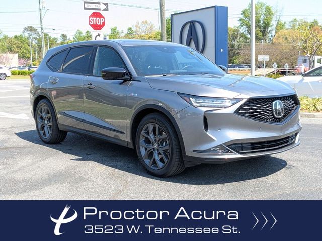 Gray 2023 Acura MDX SUV / Crossover All-Wheel Drive Automatic