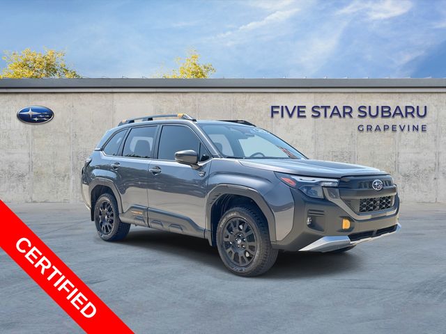 Gray Metallic 2026 Subaru Forester SUV / Crossover All-Wheel Drive Continuously Variable Transmission