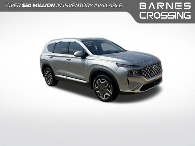 Shimmering Silver Pearl 2023 Hyundai Santa Fe SUV / Crossover All-Wheel Drive Automatic
