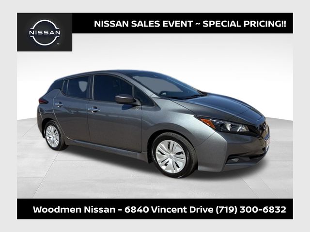 Gray (Gun Metallic) 2025 Nissan LEAF Hatchback Front-Wheel Drive Automatic