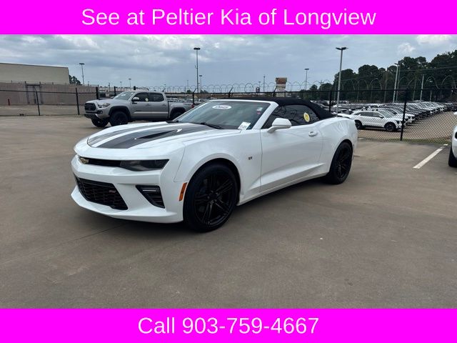 Summit White 2016 Chevrolet Camaro Convertible Rear-Wheel Drive 8-Speed Automatic