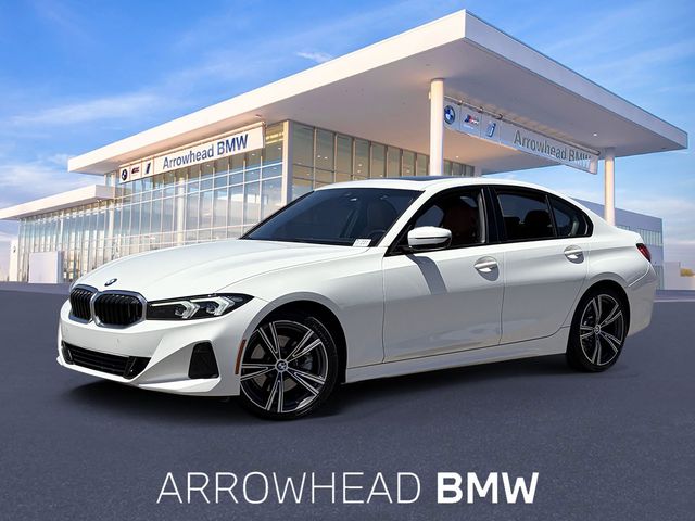 Alpine White 2023 BMW 3 Series Sedan Rear-Wheel Drive 8-Speed Automatic