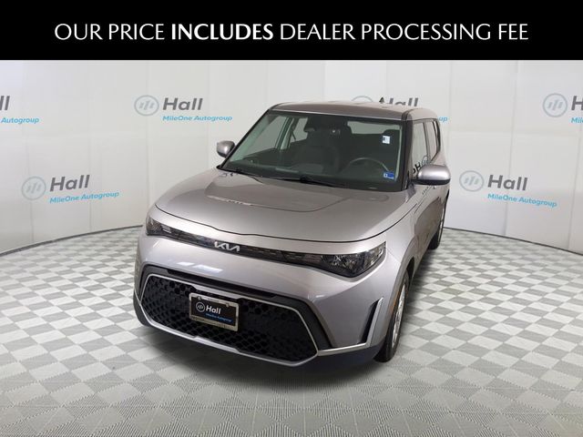 Steel Gray 2024 Kia Soul SUV / Crossover Front-Wheel Drive Continuously Variable Transmission