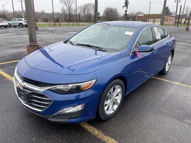 Blue 2023 Chevrolet Malibu LT with 1LT FWD Sedan Front-Wheel Drive Continuously Variable Transmission