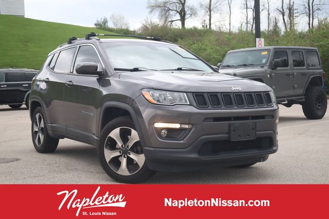 Gray (Granite Crystal Metallic Clearcoat) 2017 Jeep Compass Latitude SUV / Crossover Front-Wheel Drive 6-Speed Automatic