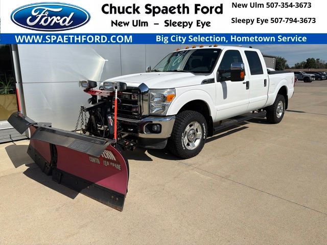 Oxford White (Fleet) 2011 Ford F-350 Super Duty Pickup Truck Four-Wheel Drive 6-Speed Automatic Overdrive