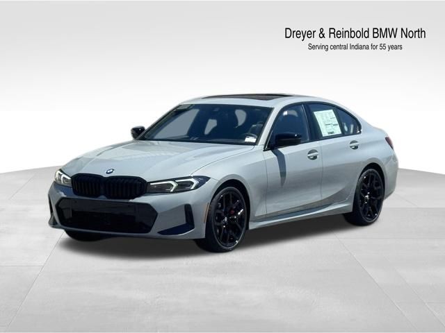 Gray Metallic 2026 BMW 3 Series Sedan All-Wheel Drive 8-Speed Automatic