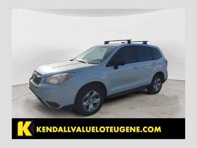 Satin White Pearl 2014 Subaru Forester SUV / Crossover All-Wheel Drive 6-Speed Manual