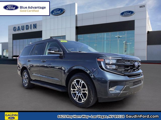 Blue Metallic 2025 Ford Expedition SUV / Crossover Four-Wheel Drive Automatic
