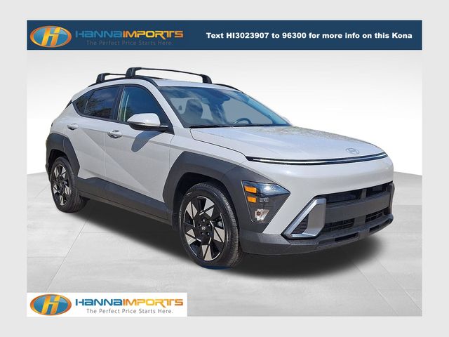 Cyber Gray Metallic 2024 Hyundai Kona SEL FWD SUV / Crossover Front-Wheel Drive Continuously Variable Transmission