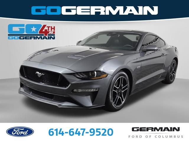 Gray Metallic 2022 Ford Mustang Coupe Rear-Wheel Drive Automatic