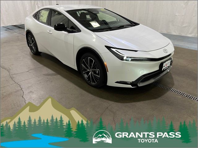 White (Wind Chill Pearl) 2026 Toyota Prius Hatchback Continuously Variable Transmission