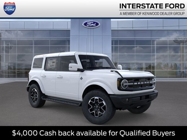 Oxford White 2025 Ford Bronco SUV / Crossover Four-Wheel Drive Automatic