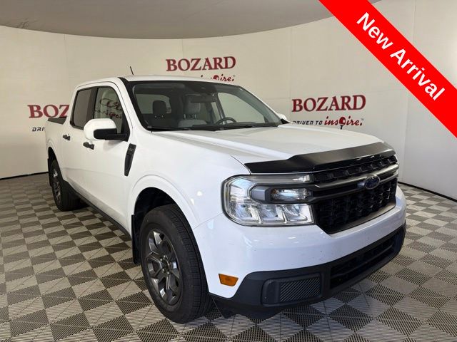 Oxford White 2023 Ford Maverick Pickup Truck Front-Wheel Drive Continuously Variable Transmission