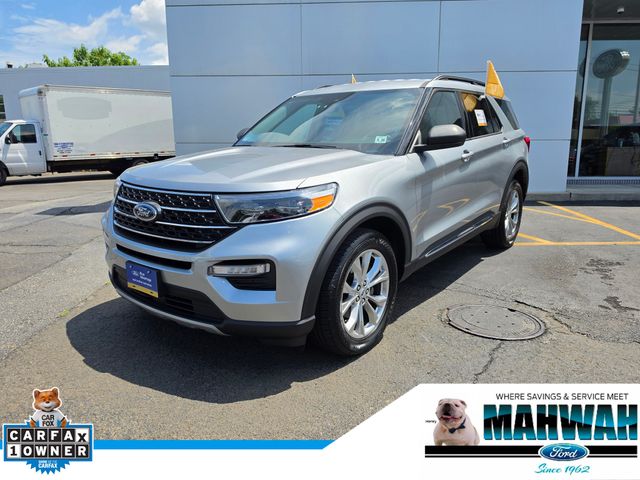 Silver Metallic 2023 Ford Explorer XLT AWD SUV / Crossover All-Wheel Drive Automatic