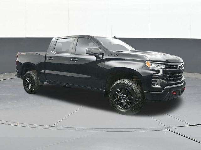 Black 2023 Chevrolet Silverado 1500 LT Trail Boss Crew Cab 4WD Pickup Truck Four-Wheel Drive 8-Speed Automatic