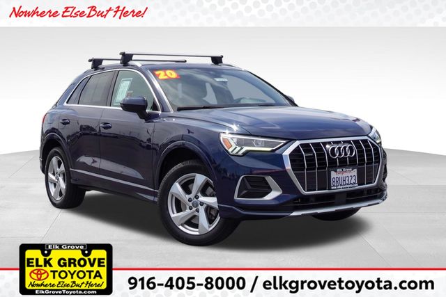 used 2020 Audi Q3 car, priced at $18,000