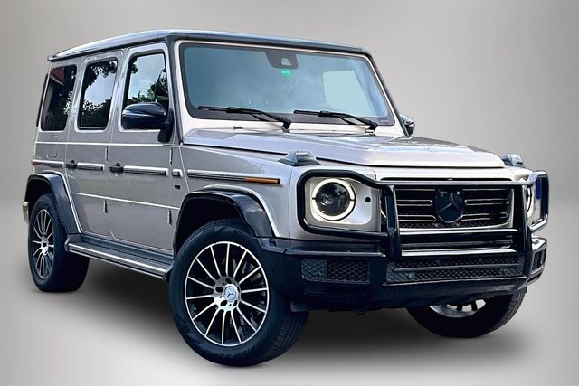 Desert Silver Metallic 2021 Mercedes-Benz G-Class SUV / Crossover All-Wheel Drive 9-Speed Automatic