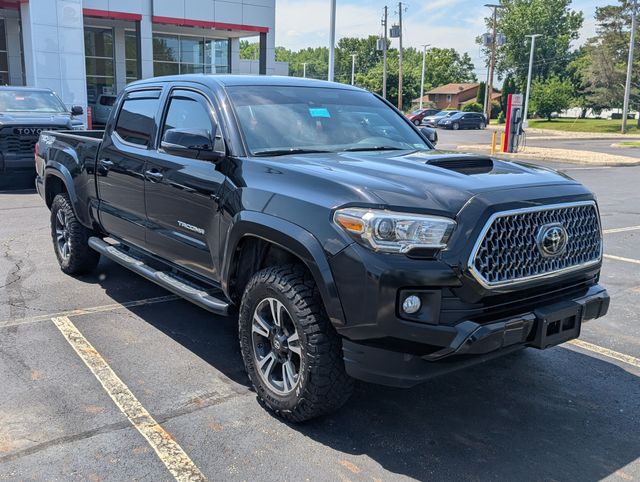 Midnight Black Metallic 2019 Toyota Tacoma Pickup Truck Four-Wheel Drive 6-Speed Automatic