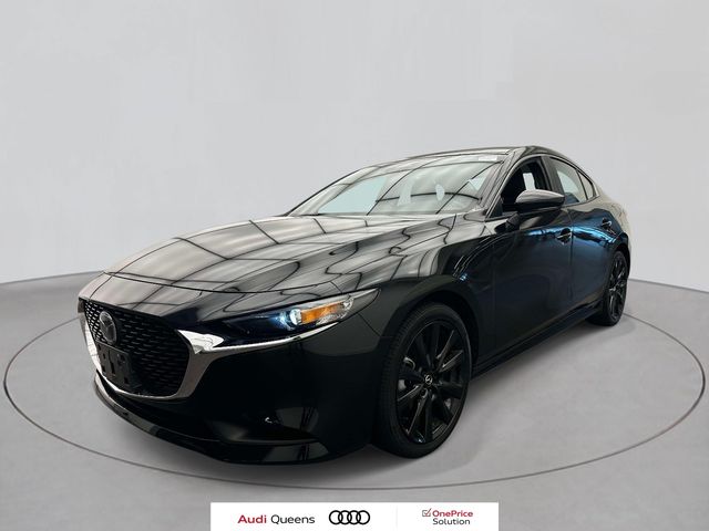 Jet Black Mica 2025 Mazda MAZDA3 Sedan Front-Wheel Drive 6-Speed Automatic