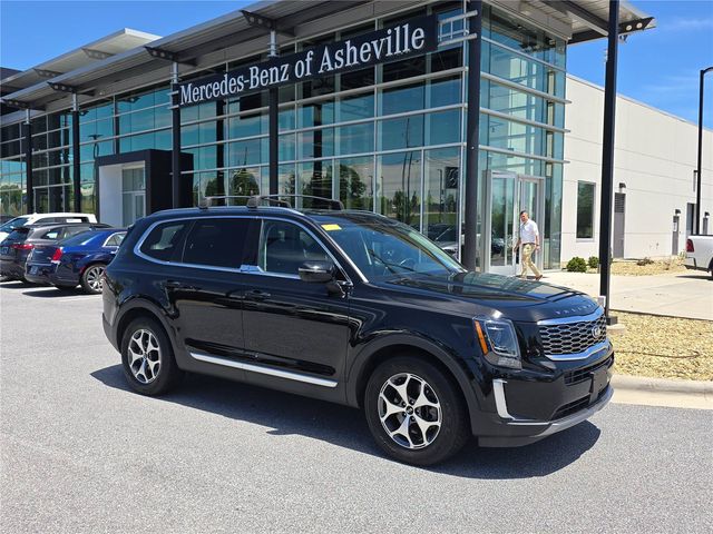 Ebony Black 2020 Kia Telluride EX AWD SUV / Crossover All-Wheel Drive 8-Speed Automatic