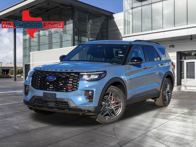 2025 Vapor Blue Metallic Ford Explorer ST 4X4 SUV