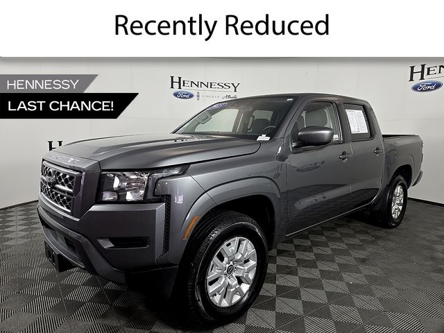 Gray (Gun Metallic) 2023 Nissan Frontier Pickup Truck Four-Wheel Drive 9-Speed Automatic