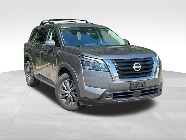 Gray (Gun Metallic) 2023 Nissan Pathfinder SUV / Crossover All-Wheel Drive 9-Speed Automatic