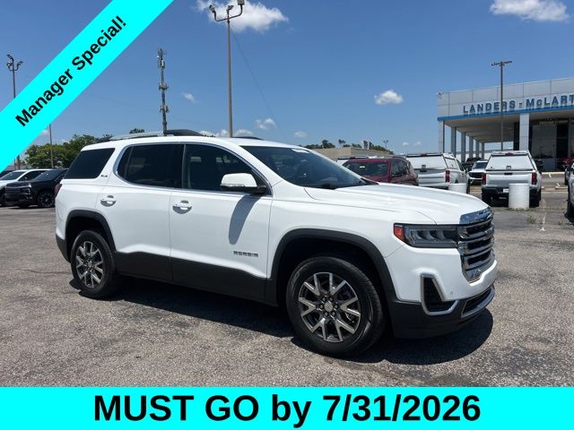 Summit White 2022 GMC Acadia SUV / Crossover Front-Wheel Drive 9-Speed Automatic