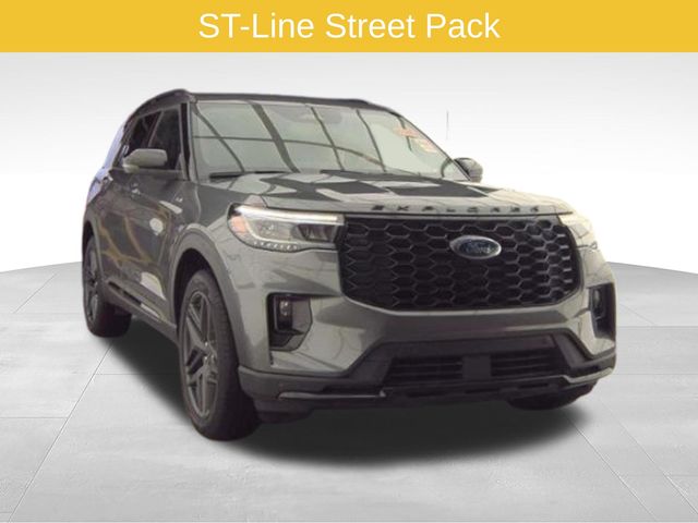 Gray Metallic 2025 Ford Explorer SUV / Crossover All-Wheel Drive Automatic