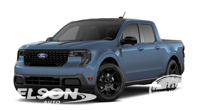 Blue (Azure Gray Metallic Tri-Coat) 2026 Ford Maverick Pickup Truck All-Wheel Drive Continuously Variable Transmission