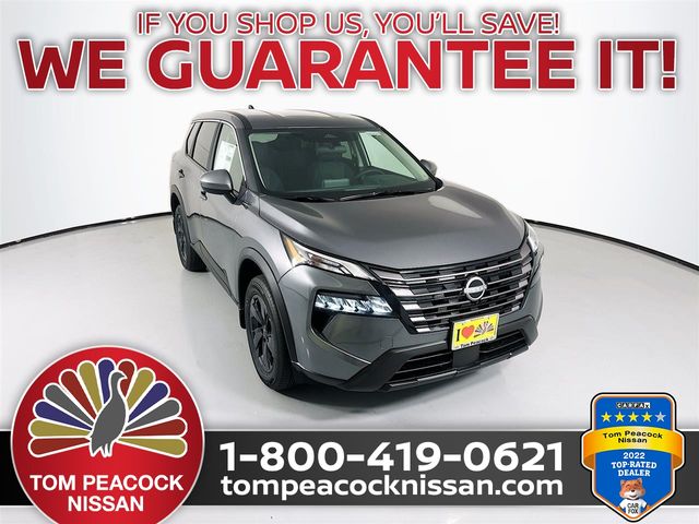 Gray (Gun Metallic) 2026 Nissan Rogue SUV / Crossover Front-Wheel Drive Continuously Variable Transmission