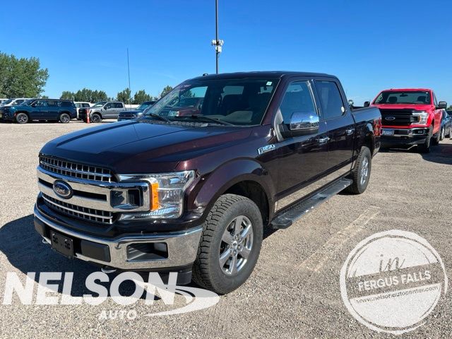 Purple 2018 Ford F-150 Pickup Truck Four-Wheel Drive Automatic