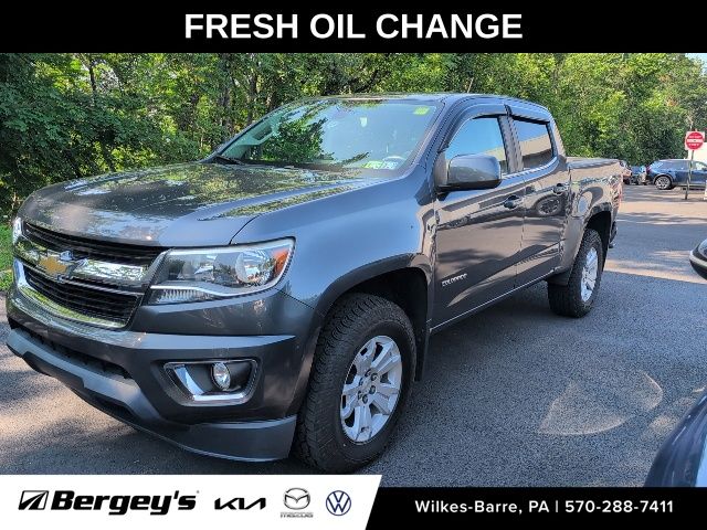 Cyber Gray Metallic 2017 Chevrolet Colorado Pickup Truck Four-Wheel Drive 8-Speed Automatic