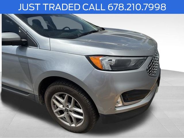 Iconic Silver Metallic 2023 Ford Edge SEL AWD SUV / Crossover All-Wheel Drive 8-Speed Automatic