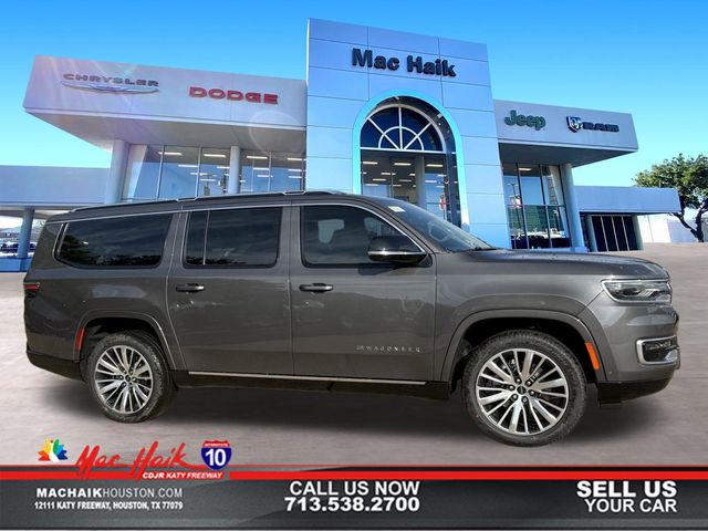 Baltic Gray Metallic Clearcoat 2025 Jeep Wagoneer L Series II 4WD SUV / Crossover Four-Wheel Drive 8-Speed Automatic