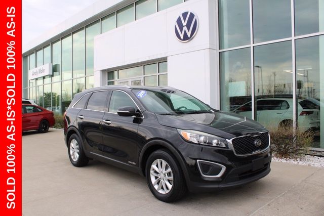Ebony Black 2016 Kia Sorento LX V6 AWD SUV / Crossover All-Wheel Drive 6-Speed Automatic