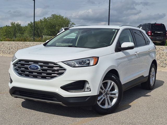 Oxford White 2020 Ford Edge SUV / Crossover All-Wheel Drive 8-Speed Automatic