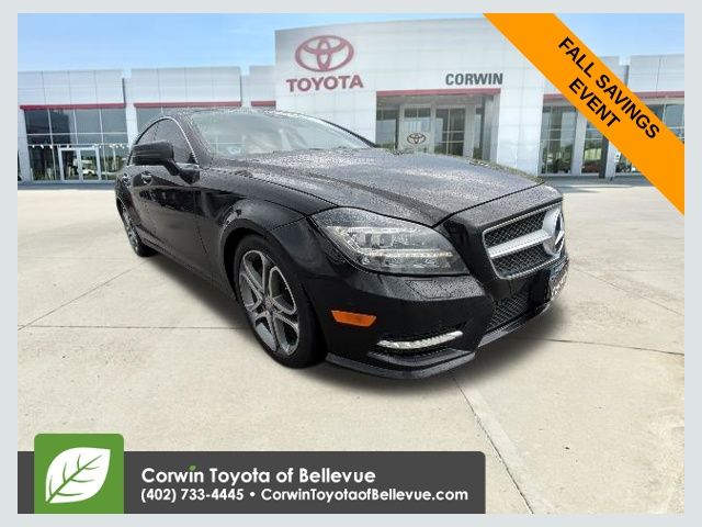 Obsidian Black Metallic 2014 Mercedes-Benz CLS Sedan All-Wheel Drive 7-Speed Automatic