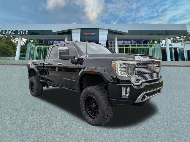 Onyx Black 2021 GMC Sierra 2500HD Pickup Truck Four-Wheel Drive Automatic