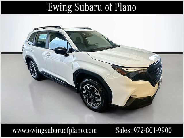 Crystal White Pearl 2026 Subaru Forester SUV / Crossover All-Wheel Drive Continuously Variable Transmission
